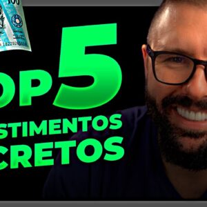 5 INVESTIMENTOS (OS MELHORES) que me tornaram multimilionário (são simples de aplicar)
