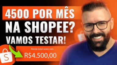 AFILIADO SHOPEE Ganhar R$4.552 Por Mês bem Fácil, será mesmo? Vamos ver se vale a pena
