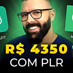 PLR com CHATGPT e Ganhando R$150 por DIA na KIWIFY (Passo a Passo Novo e Completo p/ Iniciantes)
