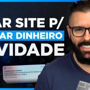 Como CRIAR um SITE Profissional do Zero e GANHAR DINHEIRO com ELE