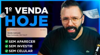 Como Fazer a Primeira VENDA no HOTMART HOJE, SEM APARECER, SEM INVESTIR, pelo CELULAR
