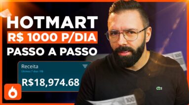 HOTMART: R$1.000 por DIA, Copie Meu MÉTODO (Passo a Passo para Iniciantes Dinheiro no Hotmart)