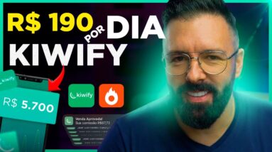 Iniciante copie isso e FAÇA R$190 por DIA na KIWIFY, Sem Investir em Anúncios, Sem Aparecer (Fácil)