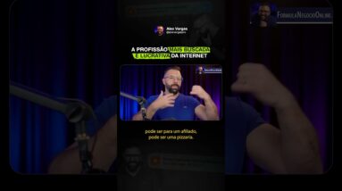 A profissão mais buscada e lucrativa da Internet