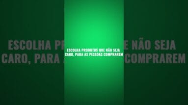 Faça isso para escolher um produto para se afiliar