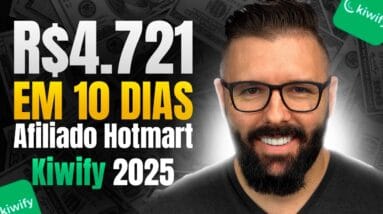 R$250/Dia como AFILIADO SEM APARECER, SEM INVESTIR, Começando do Zero - Hotmart Kiwify