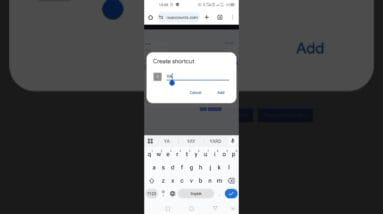 How to add a site to your home screen