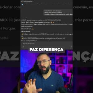 Olha o que o meu prompt faz!