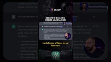 Gerando ideias de nicho Milionário