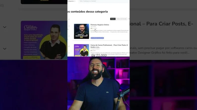 O primeiro passo para criar o seu Low Ticket